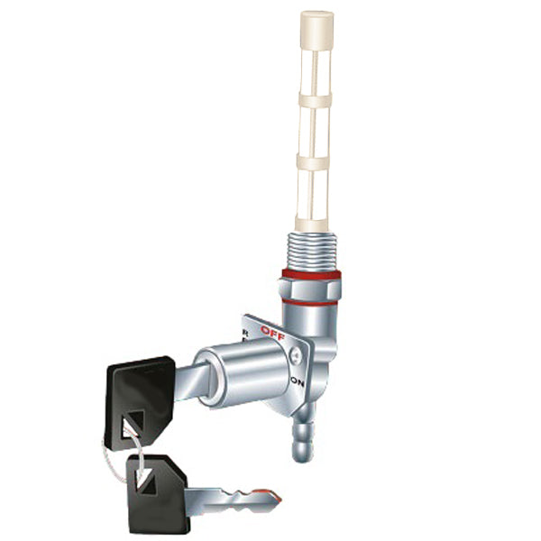 Royal Enfield Bullet Motorcycle lockable fuel tap for old model