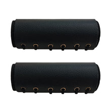Load image into Gallery viewer, Royal Enfield  Handle Grip Cover Faux leather Blak