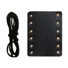 Load image into Gallery viewer, Royal Enfield  Handle Grip Cover Faux leather Black Color
