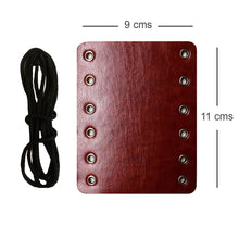 Load image into Gallery viewer, Royal Enfield  Handle Grip Cover Faux leather Brown
