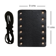 Load image into Gallery viewer, Royal Enfield  Handle Grip Cover Faux leather Blak
