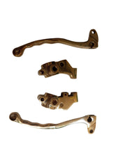 Load image into Gallery viewer, Royal Enfield Bullet Motorcycle Lever and Bracket set for Non Disc Models