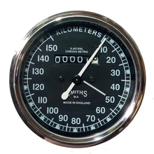 Load image into Gallery viewer, Smith Speedometer 0-150 kms for Royal Enfield Bullet Motorcycle old model