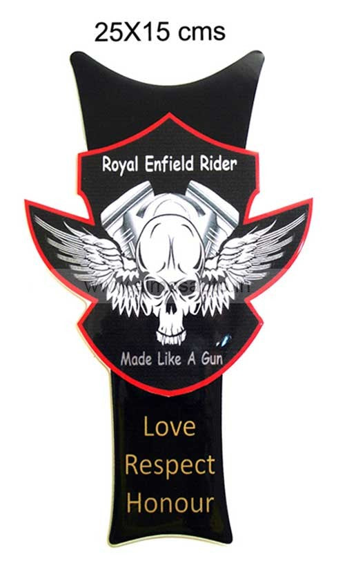 royal enfield motorcycle petrol tank protector