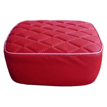 Load image into Gallery viewer, Royal Enfield Classic 350  and 500 cc Maroon Seat cover with Foam Cushioning