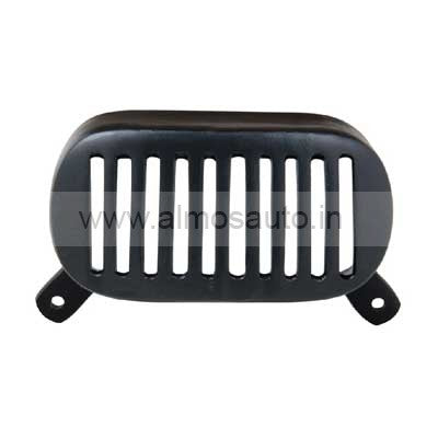 Royal Enfield Electra Motorcycle Tail Light Grill Cover-Black