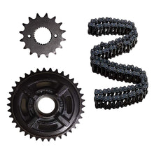Load image into Gallery viewer, Royal Enfield Chain Sprocket Kit for classic 350 with rear drum brake system

