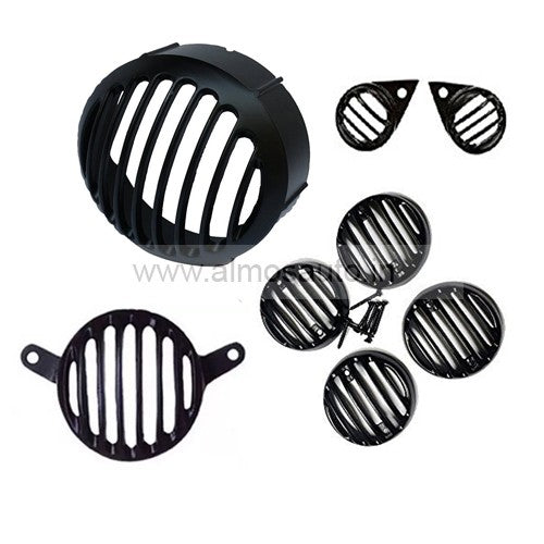 Royal Enfield  Motorcycle Head Light Grill Cover For Classic 350 & 500 cc