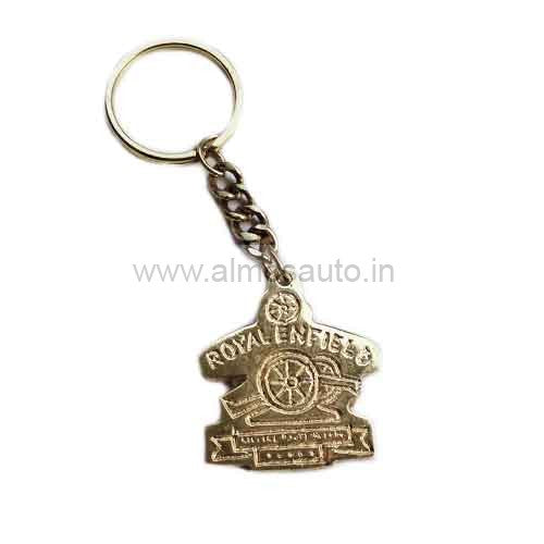 Royal Enfield Brass Made Like A Gun keyring Almos Auto