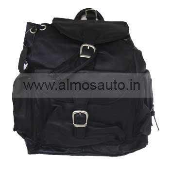Royal Enfield Leather  Back Pack