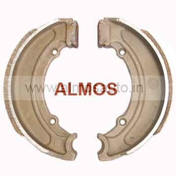 Royal enfield rear brake shoe life on sale