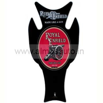 Royal Enfield Red Logo Petrol Tank Protector