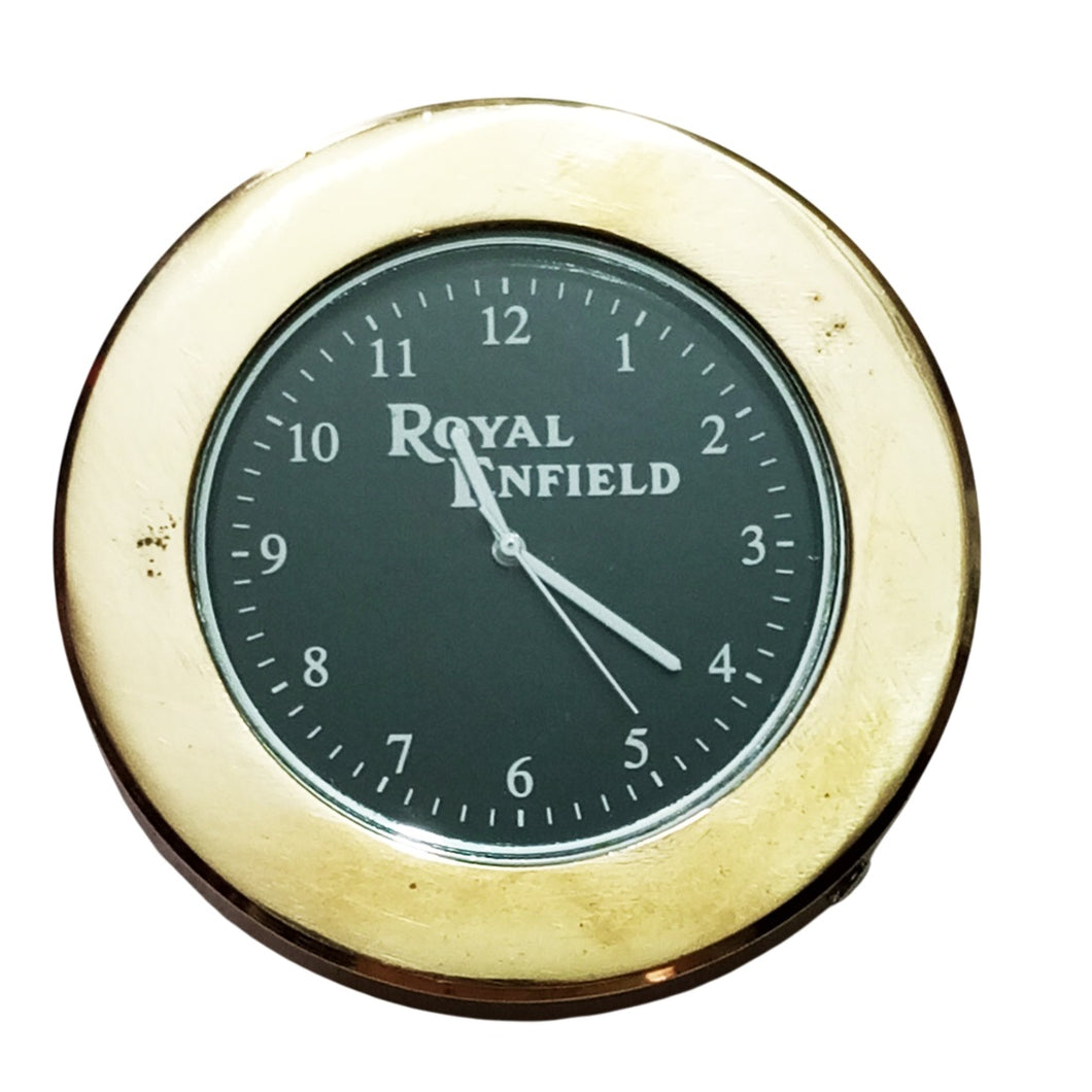 Royal Enfield Motorcycle Stem Nut Clock-Black – Almos Auto