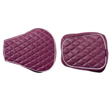 Load image into Gallery viewer, Royal Enfield Classic reborn 350   Maroon Seat cover with Foam Cushioning
