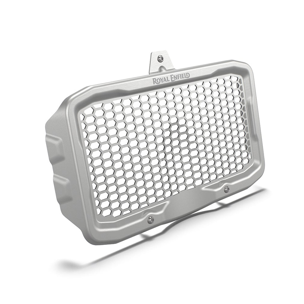 Royal Enfield Guerrilla 450 and New Himalayan Radiator Guard Silver Color