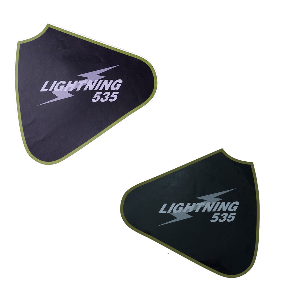 Royal Enfield Lightning 535 Tool Box sticker set