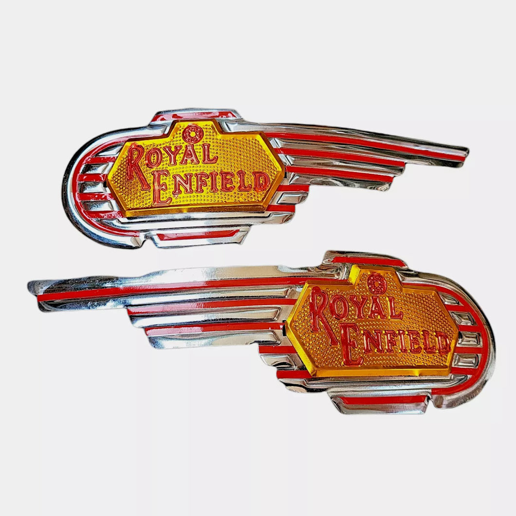 Royal Enfield Motorcycle Petrol Tank Motiff-3