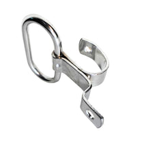 Load image into Gallery viewer, Royal Enfield Motorcycle Pillion Holder Bag side Hook chrome Plated
