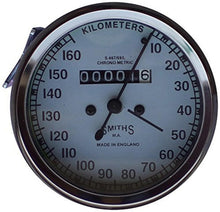 Load image into Gallery viewer, Bullet Motorcycle Smith Speedometer White Dial
