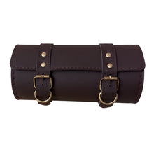 Load image into Gallery viewer, Royal Enfield Bike Tool Bag Brown Button
