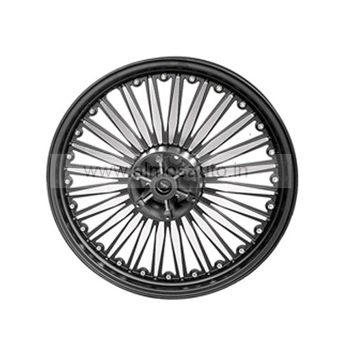 Royal Enfield Double Disc Front & Rear 24 Spoke With Stud Alloy Wheel for Classic 350 & 500cc Model