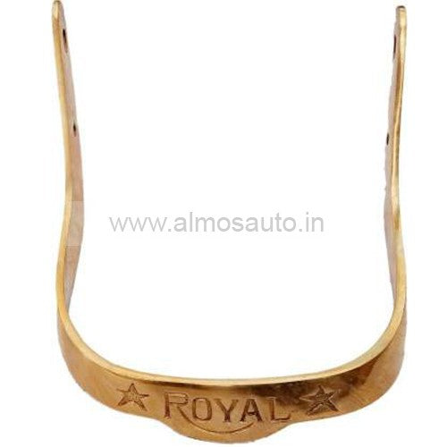 Royal Enfield Motorcycle Pillion Holding Tube- Brass