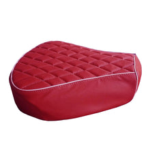 Load image into Gallery viewer, Royal Enfield Classic 350  and 500 cc Maroon Seat cover with Foam Cushioning
