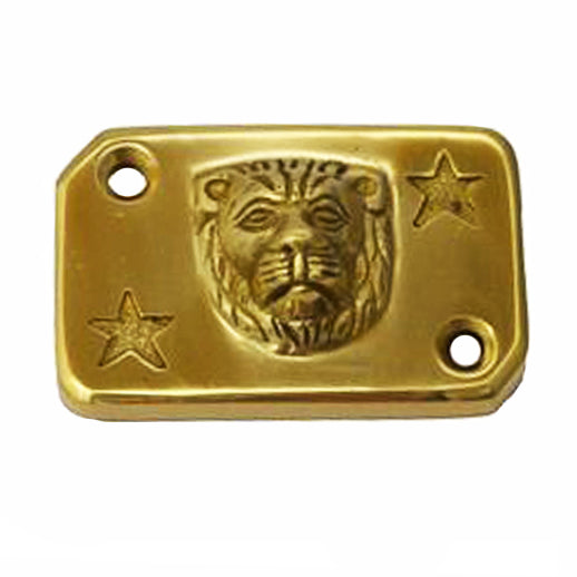Royal Enfield Brass Lion  Disk Cap