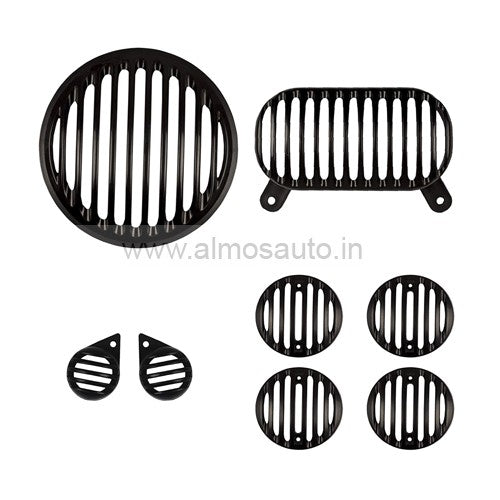 Royal Enfield Motorcycle Plastic Grill Set For Bullet Electra