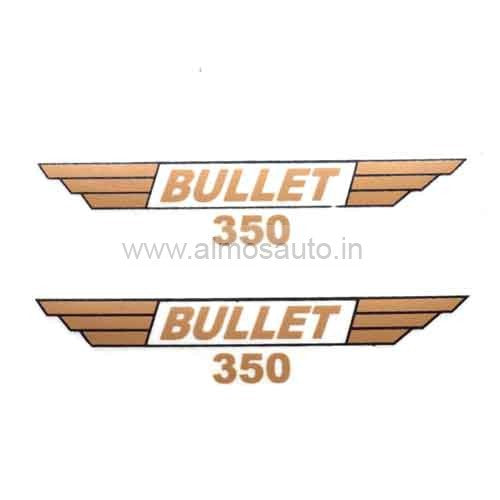 Bullet 350CC Tool Box Sticker