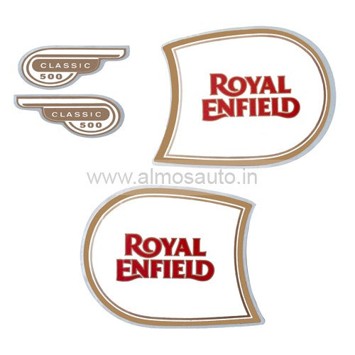 500 Cc Sticker Classic 500cc Tool Box & Fuel Tank Sticker Set – Almos Auto