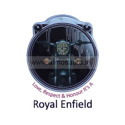 Royal Enfield Bullet Head Light Sticker