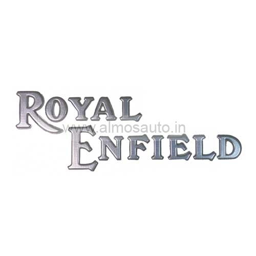 Royal Enfield Embossed Sticker