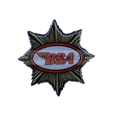 BSA Yellow Star Sticker