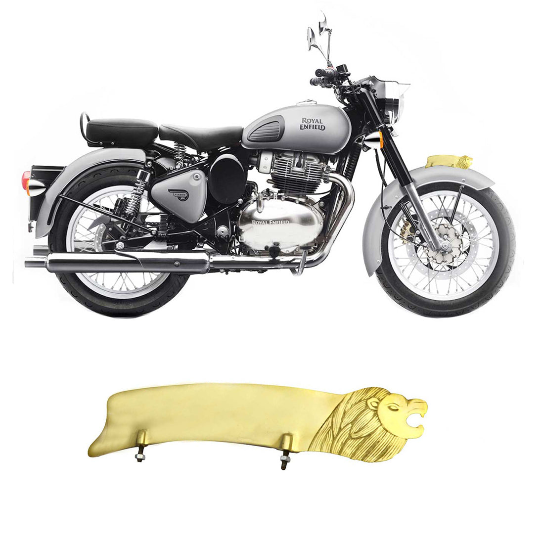 royal enfield classic 350 front mudguard price