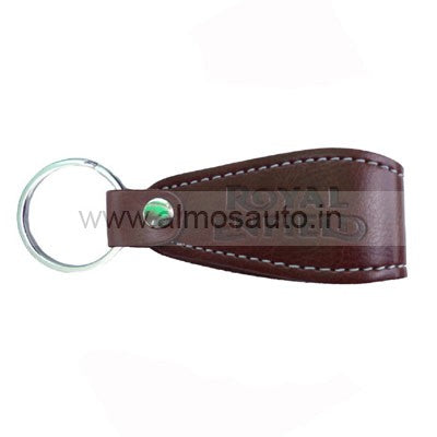 Royal Enfield Leather Key ring