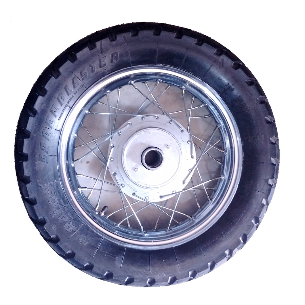 Rear Wheel 15 Inches for Royal Enfield Motorcycle Drum Brake