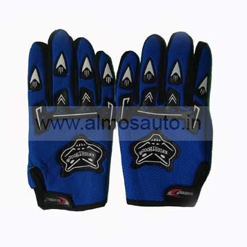 Riding Gloves Motorcycle Knighthood-Blue
