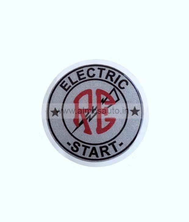 Royal Enfield Electric Start Sticker