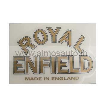 Royal Enfield Made in England Sticker