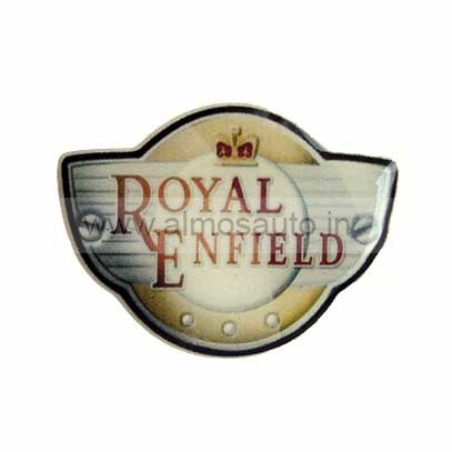 Royal Enfield Motorcycle Rubberized sticker late 1950
