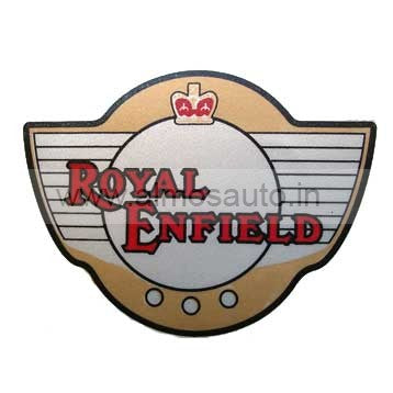 Royal Enfield Motorcycle Rubberized sticker late 1950
